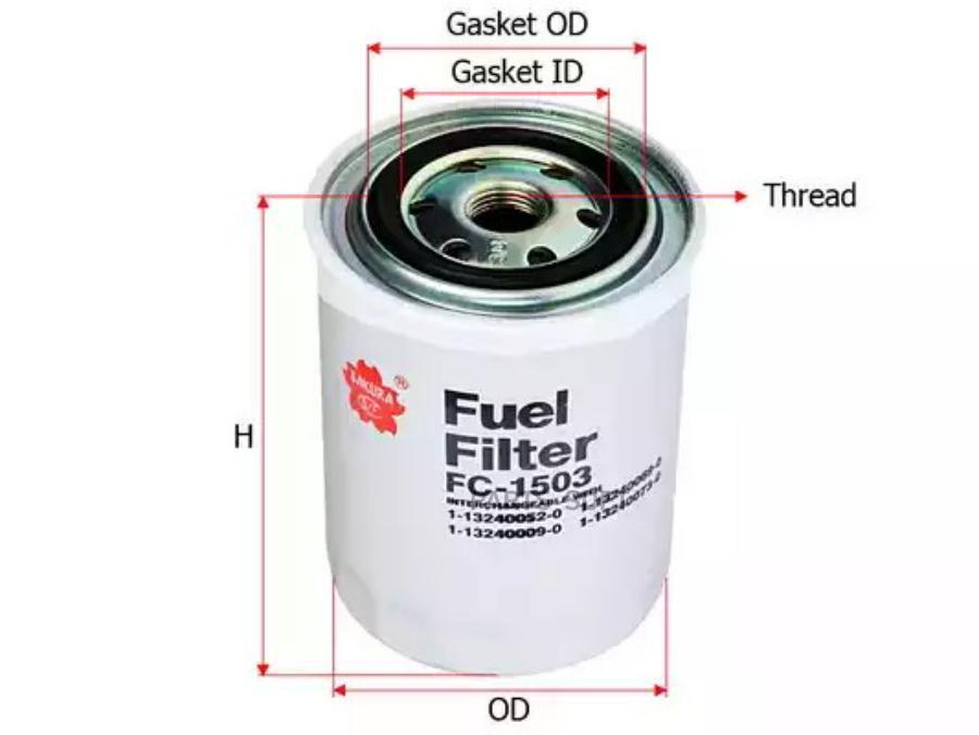 Фильтр топливный fc1503