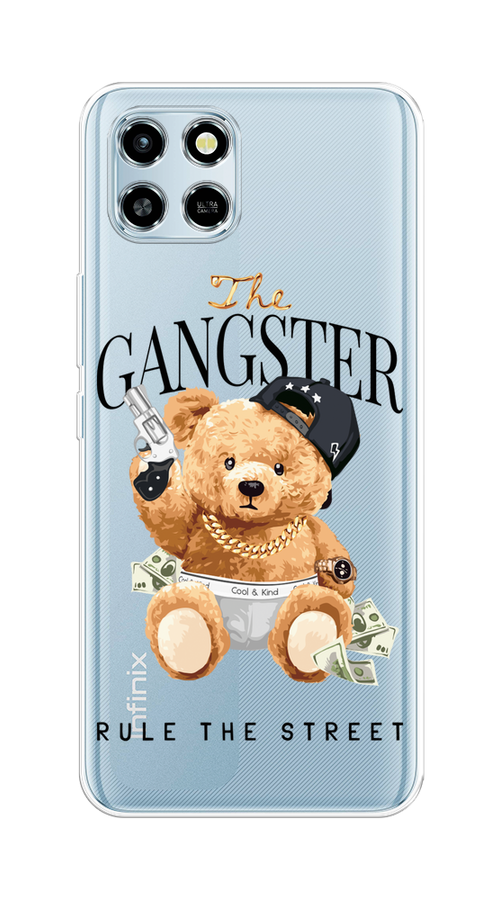 

Чехол на Infinix SMART 6 HD "The Gangster", Бежевый;серый;черный, 3101650-6