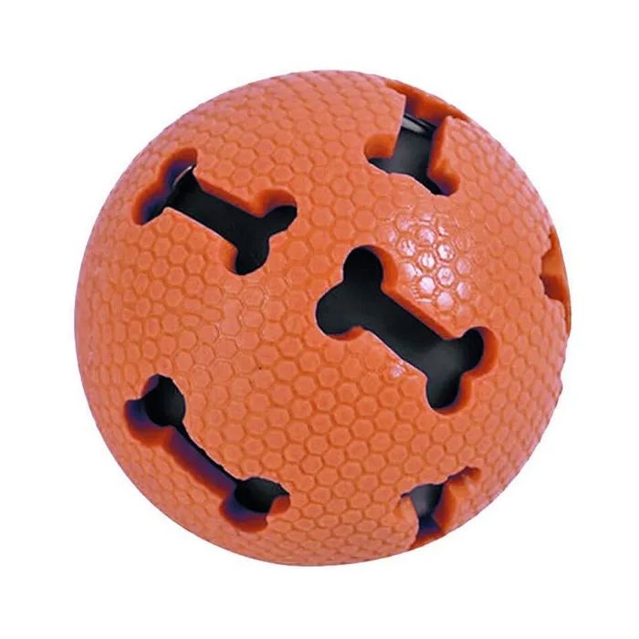 Игрушка для собак Мяч-пищалка, оранжевый