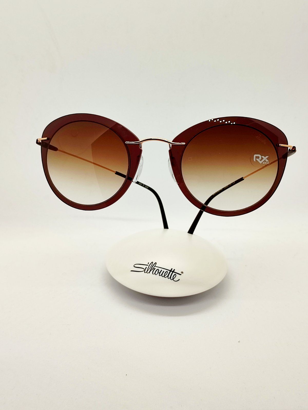 Солнцезащитные очки женские Silhouette 9 коричневые