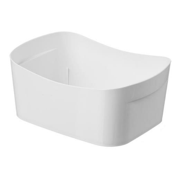 

Корзинка "Poplar" 1,6л, 190х140х80 мм светло-серый