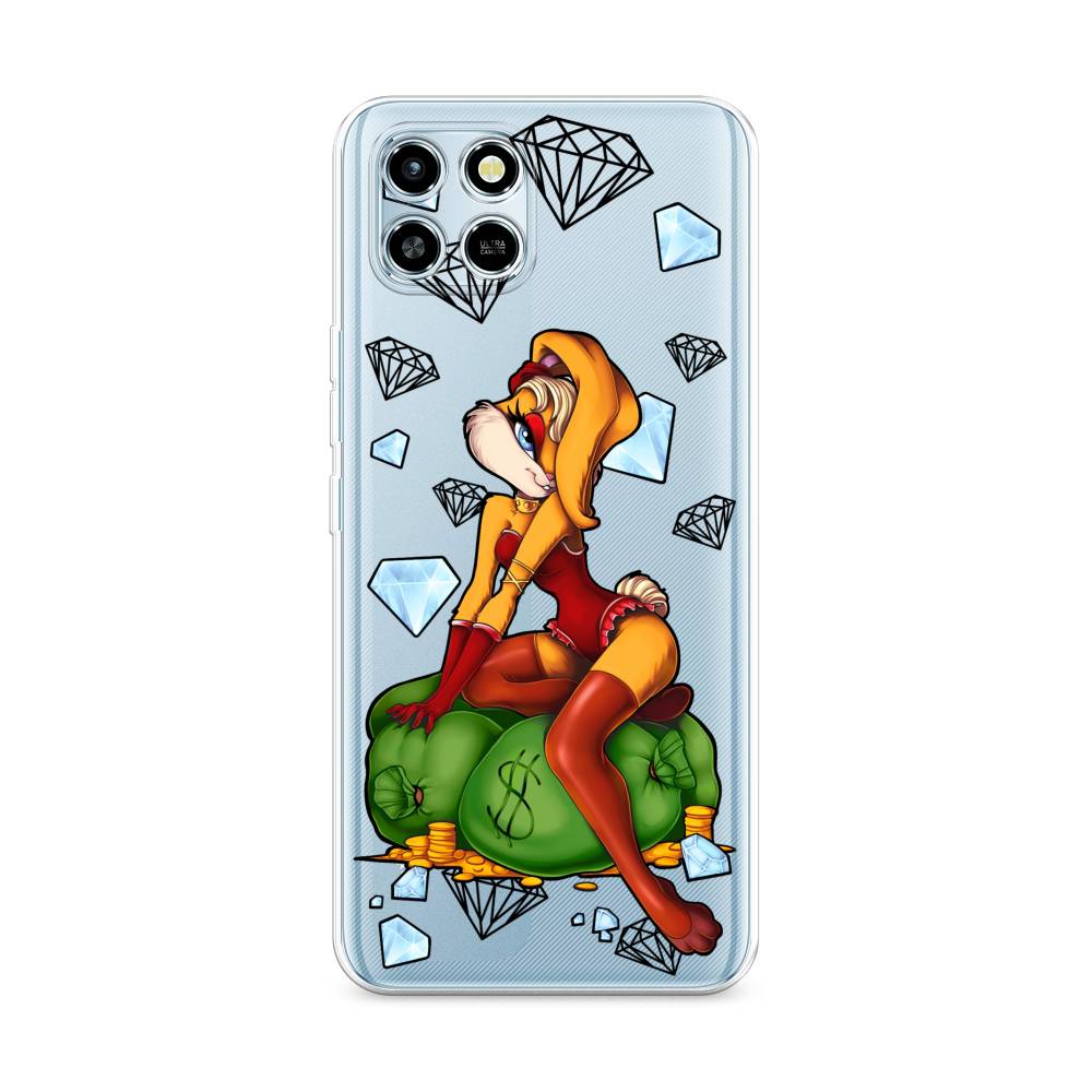 

Чехол для Infinix Smart 6 HD "Лола Банни с бриллиантами", Красный;оранжевый;зеленый, 3101650-6