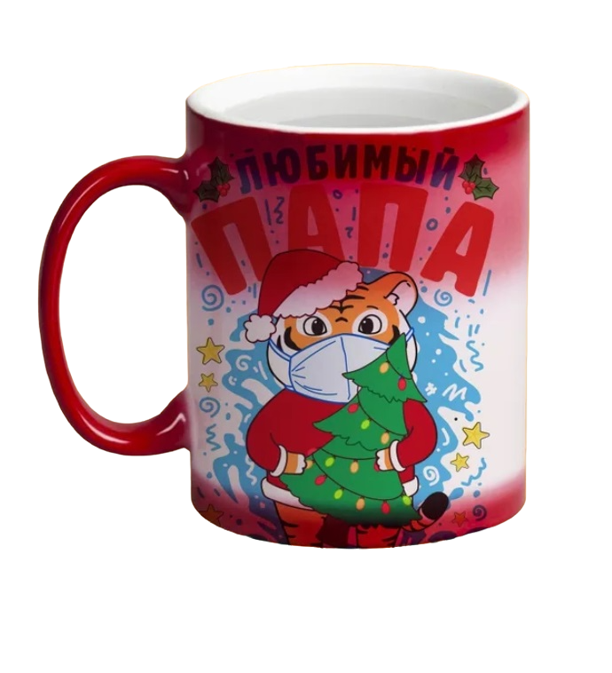 

Кружка CoolPodarok Любимый папа тигр