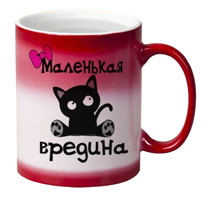 

Кружка CoolPodarok Маленькая вредина