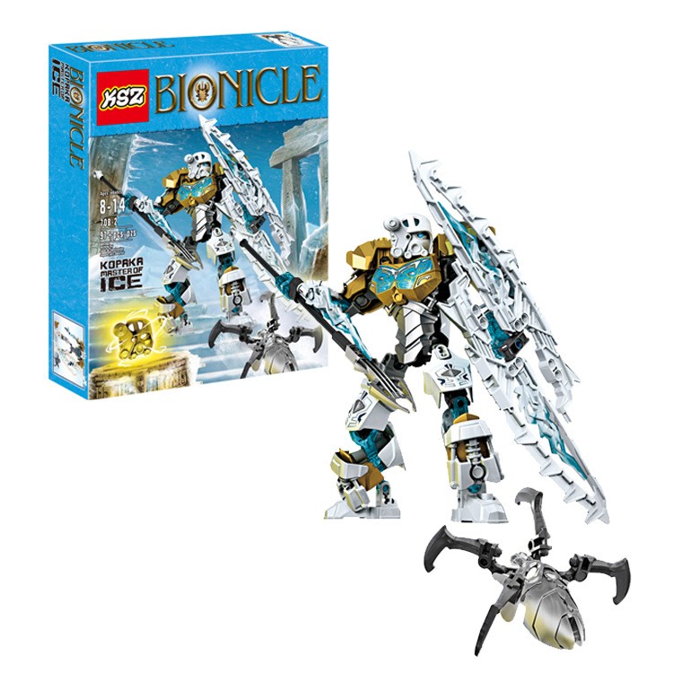 

Конструктор KSZ Bionicle — Копака повелитель льда 12877020, 708-2