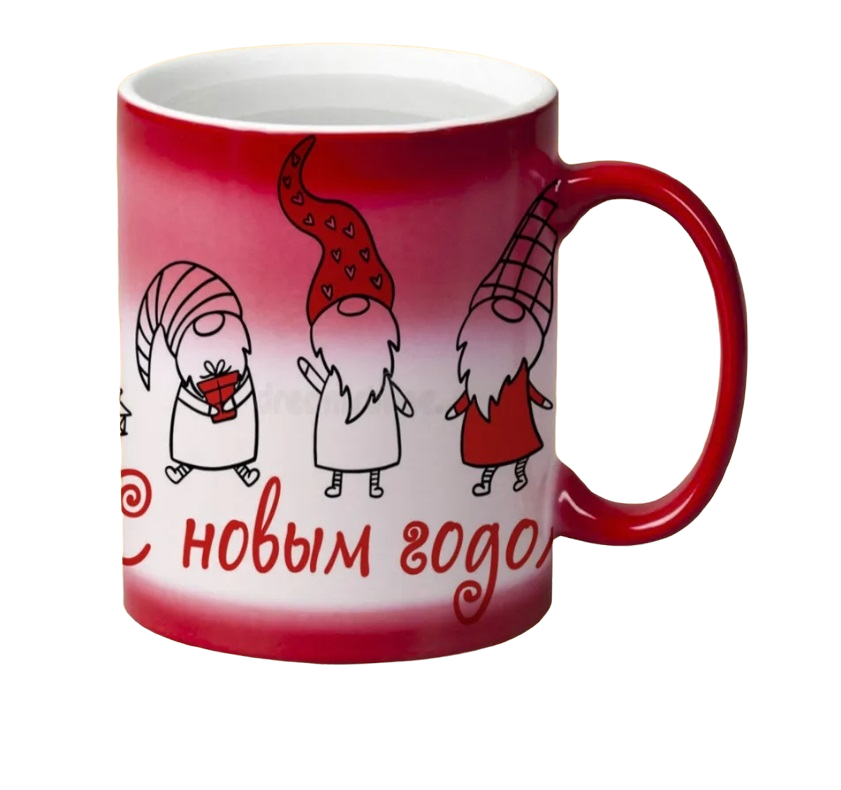 

Кружка CoolPodarok Новый год.Гномики