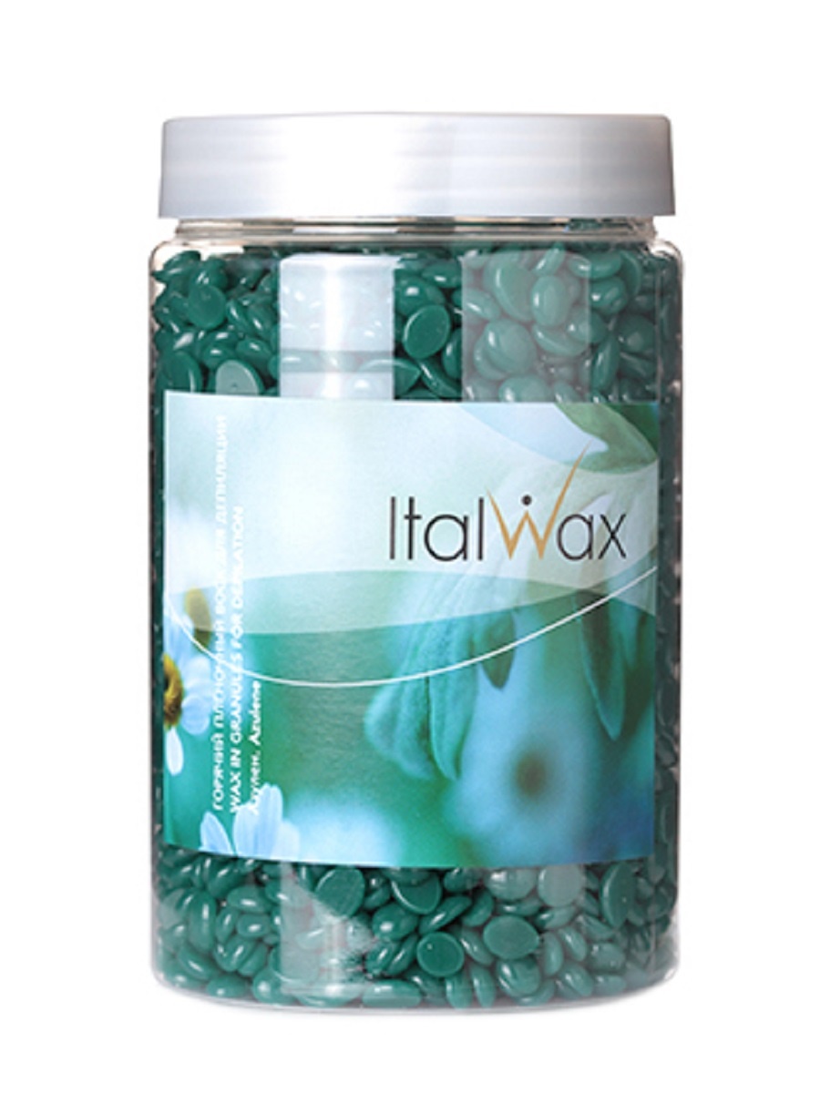 

Воск горячий (пленочный) ITALWAX Азулен гранулы 500 гр. банка