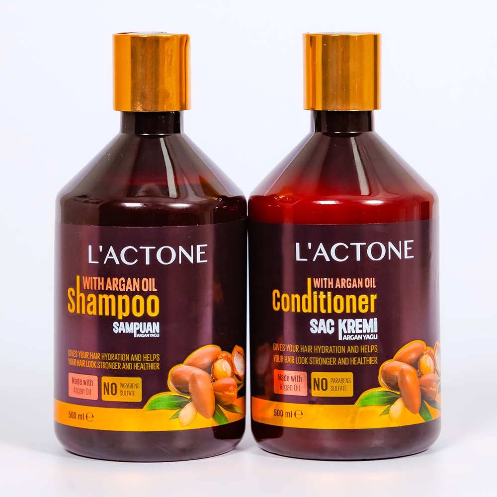 

Набор Шампунь для волос L'ACTONE Argan Oil 500 мл и Кондиционер для волос L'ACTONE Argan, Argan Oil