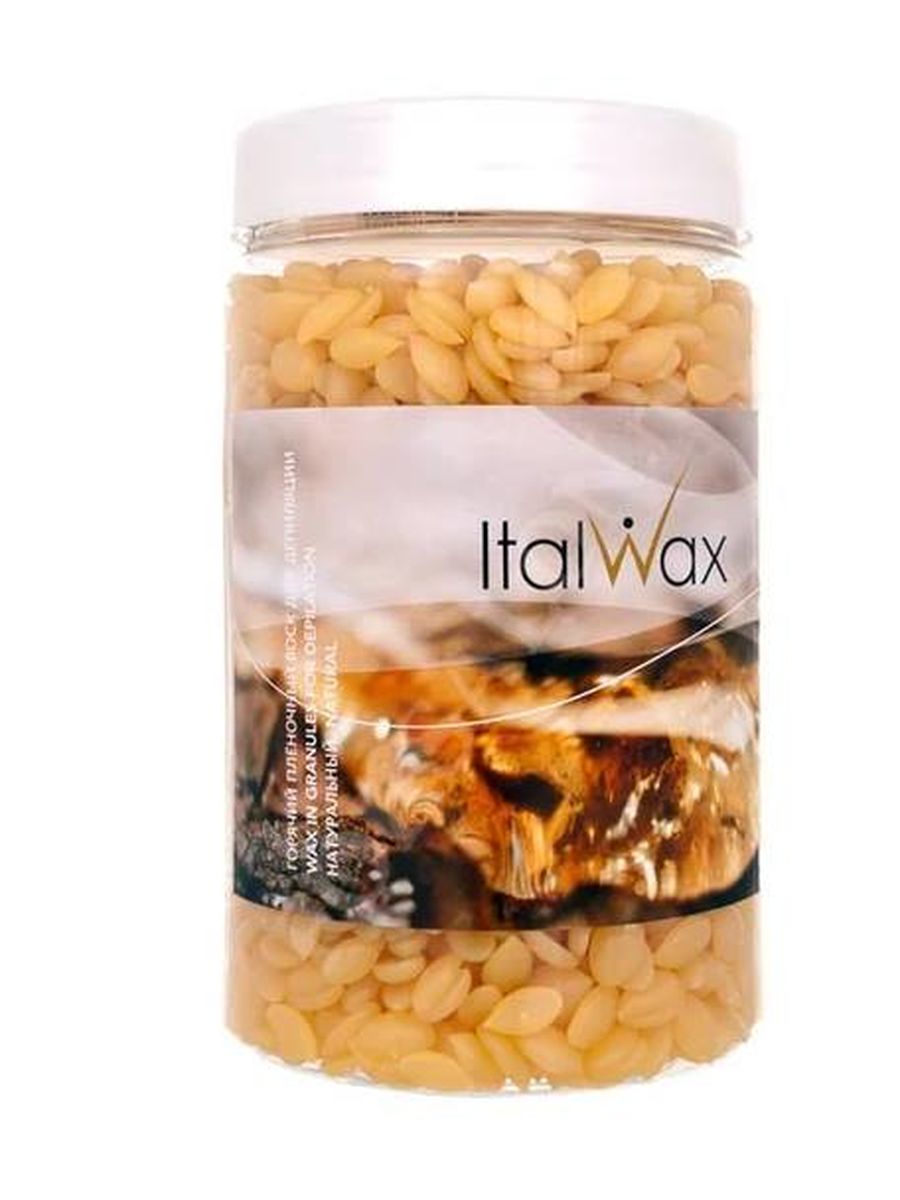 

Воск горячий (пленочный) ITALWAX Натуральный гранулы 500 гр. банка