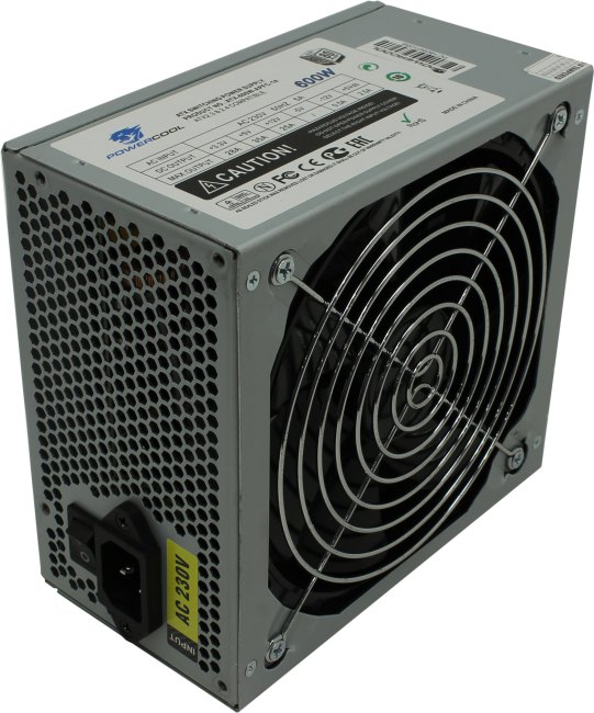 

Блок питания PowerCool ATX-600-APFC-14 600W, ATX-600-APFC-14