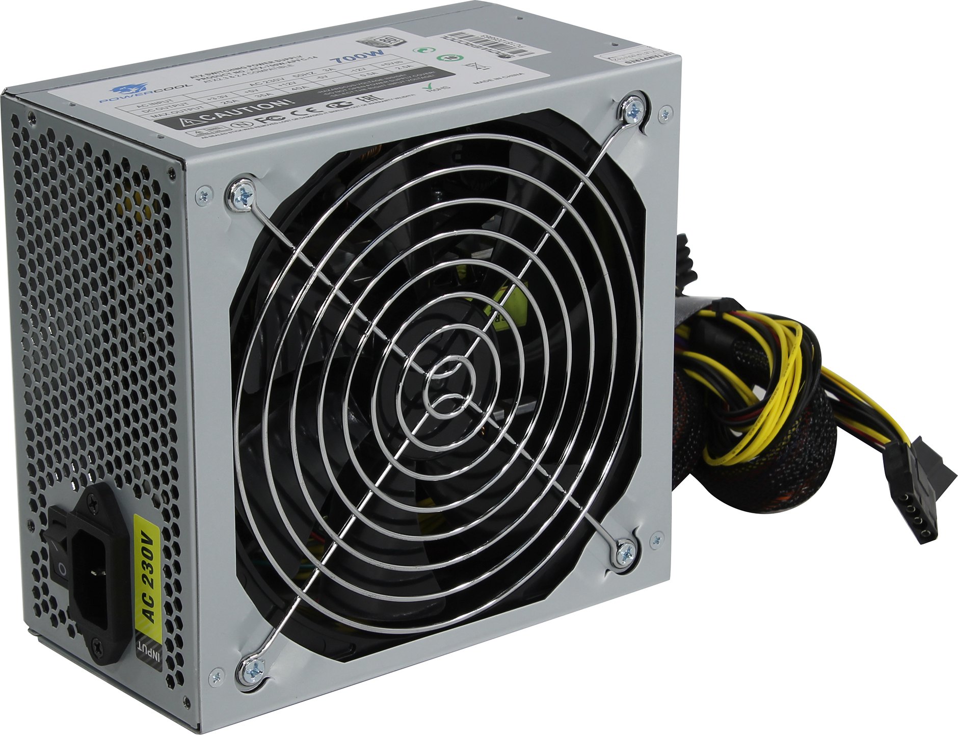 

Блок питания PowerCool ATX-700W-APFC-14 700W, ATX-700W-APFC-14