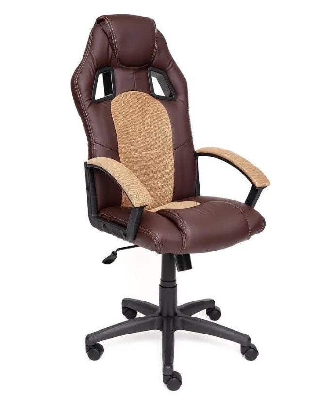 

Tetchair DRIVER кож/зам/ткань, коричневый/бронзовый, 36-36/21, 3129-01