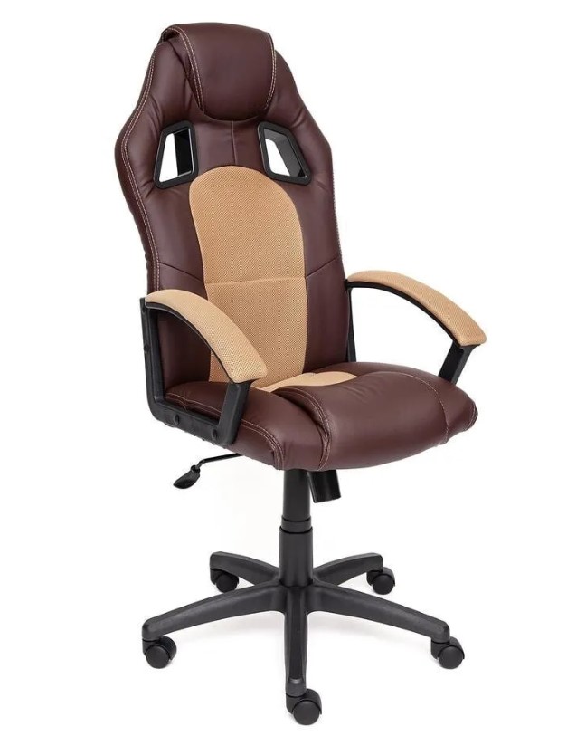 

Tetchair DRIVER кож/зам/ткань, коричневый/бронзовый, 36-36/21