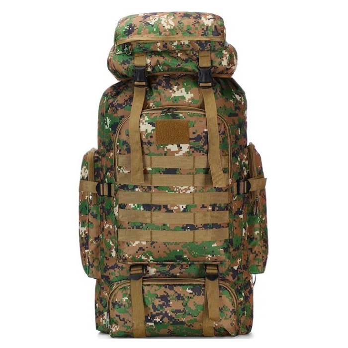 

Рюкзак тактический Skully Tactic RWZS01 80L пиксель зеленый, RWZS01