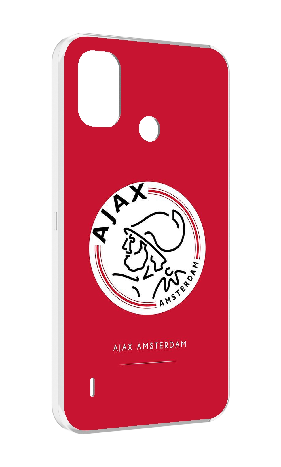

Чехол MyPads фк аякс амстердам для Itel A48, Прозрачный, Tocco