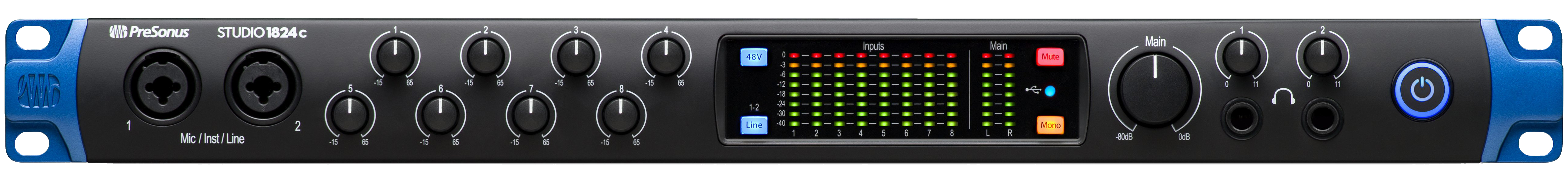

Звуковая карта PreSonus PreSonus Studio 1824C, PreSonus Studio 1824C