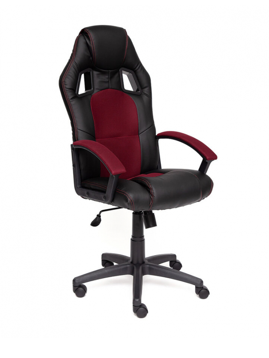

Tetchair DRIVER кож/зам/ткань, черный/бордо, 36-6/13, 3133-01