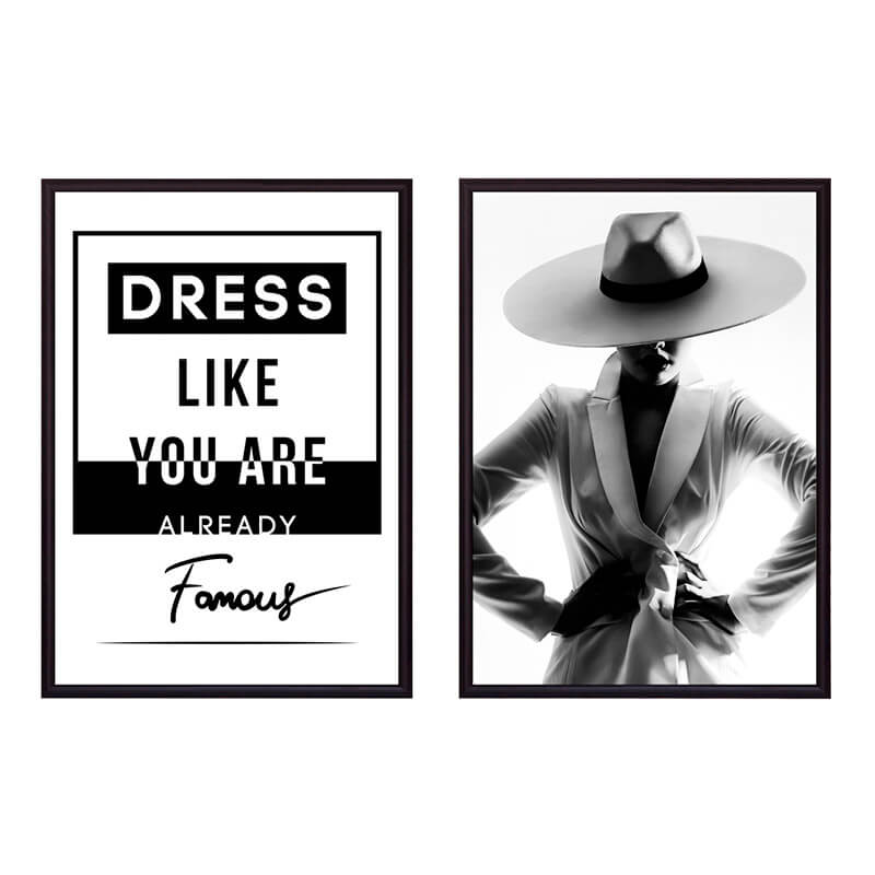 

Набор постеров Fashion №40, 21х30 см - 2 шт.