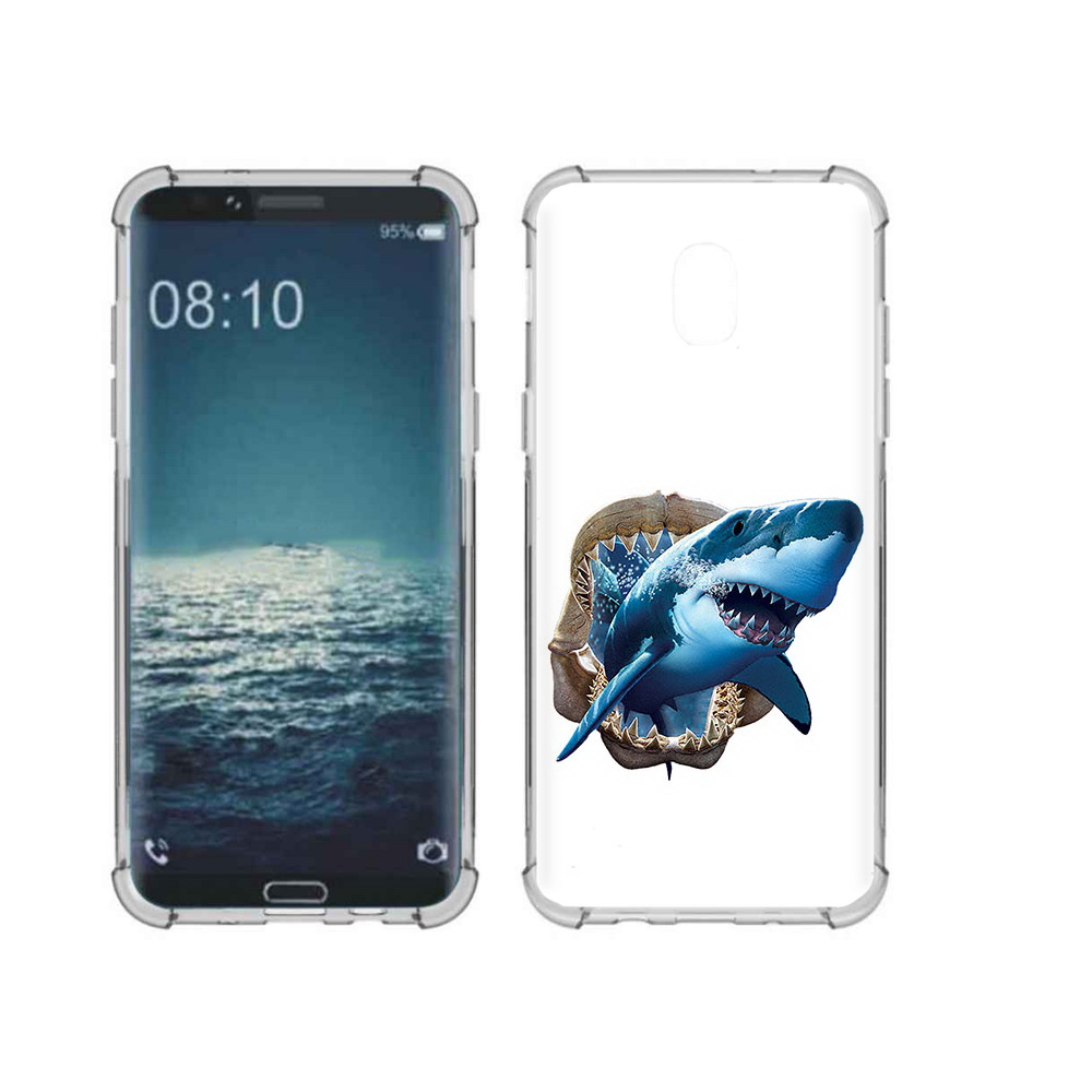 Чехол MyPads Tocco для Samsung Galaxy J3 челюсти (PT226926.574.675)