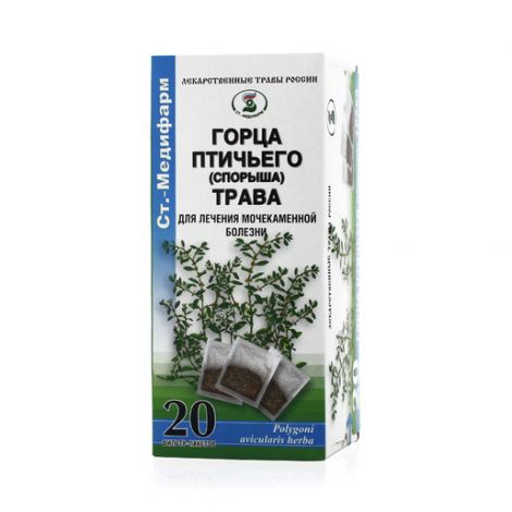 Горец Птичий СТ-Медифарм трава фильтр-пакеты 1,5 г 20 шт.