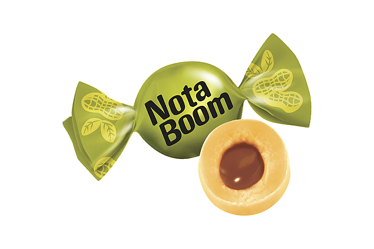 

Конфеты жевательные NotaBoom с арахисовым кремом (упаковка 0,5 кг), (2шт.)