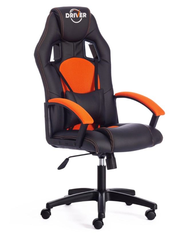 

Tetchair DRIVER кож/зам/ткань, черный/оранжевый, 36-6/07, 3135-01
