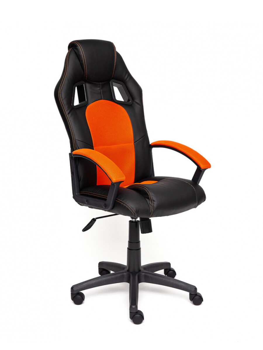 

Tetchair DRIVER кож/зам/ткань, черный/оранжевый, 36-6/07