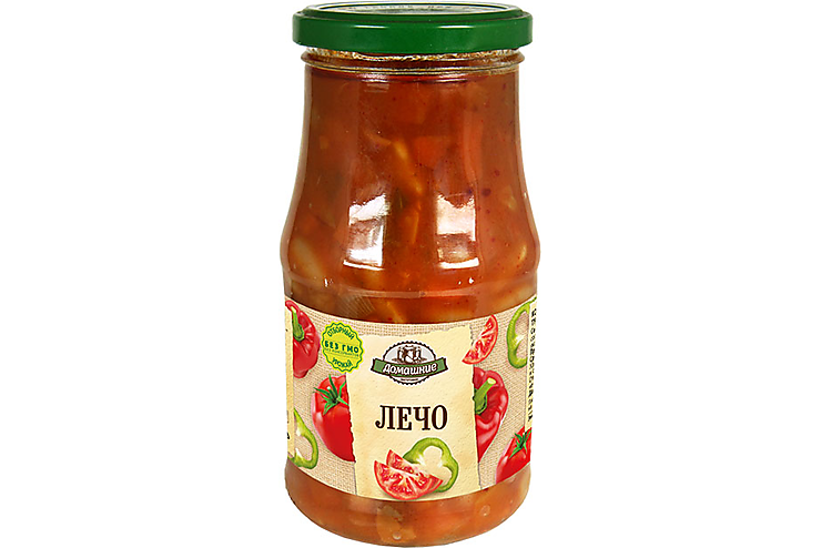 «Домашние заготовки», лечо, 520 г, (2шт.)