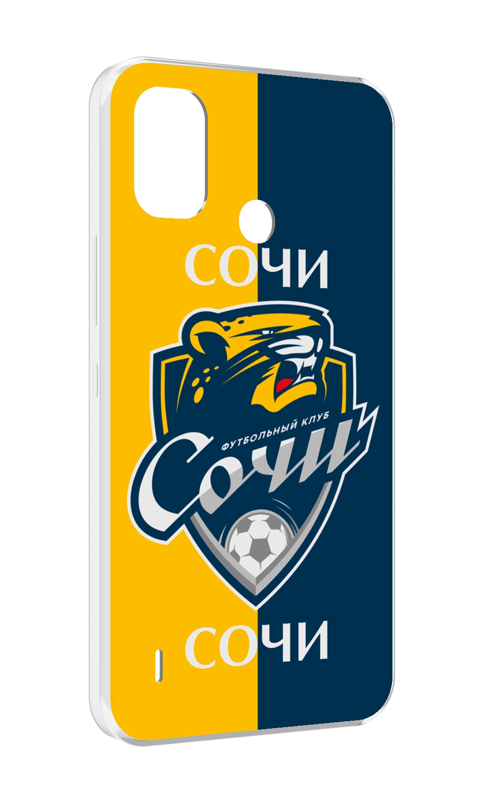 

Чехол MyPads фк сочи для Itel A48, Прозрачный, Tocco