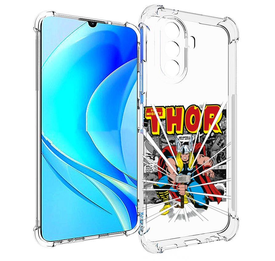 

Чехол MyPads тор рисунок для Huawei Nova Y70 / Nova Y70 Plus (MGA-LX9N) / Huawei Enjoy 50, Прозрачный, Tocco