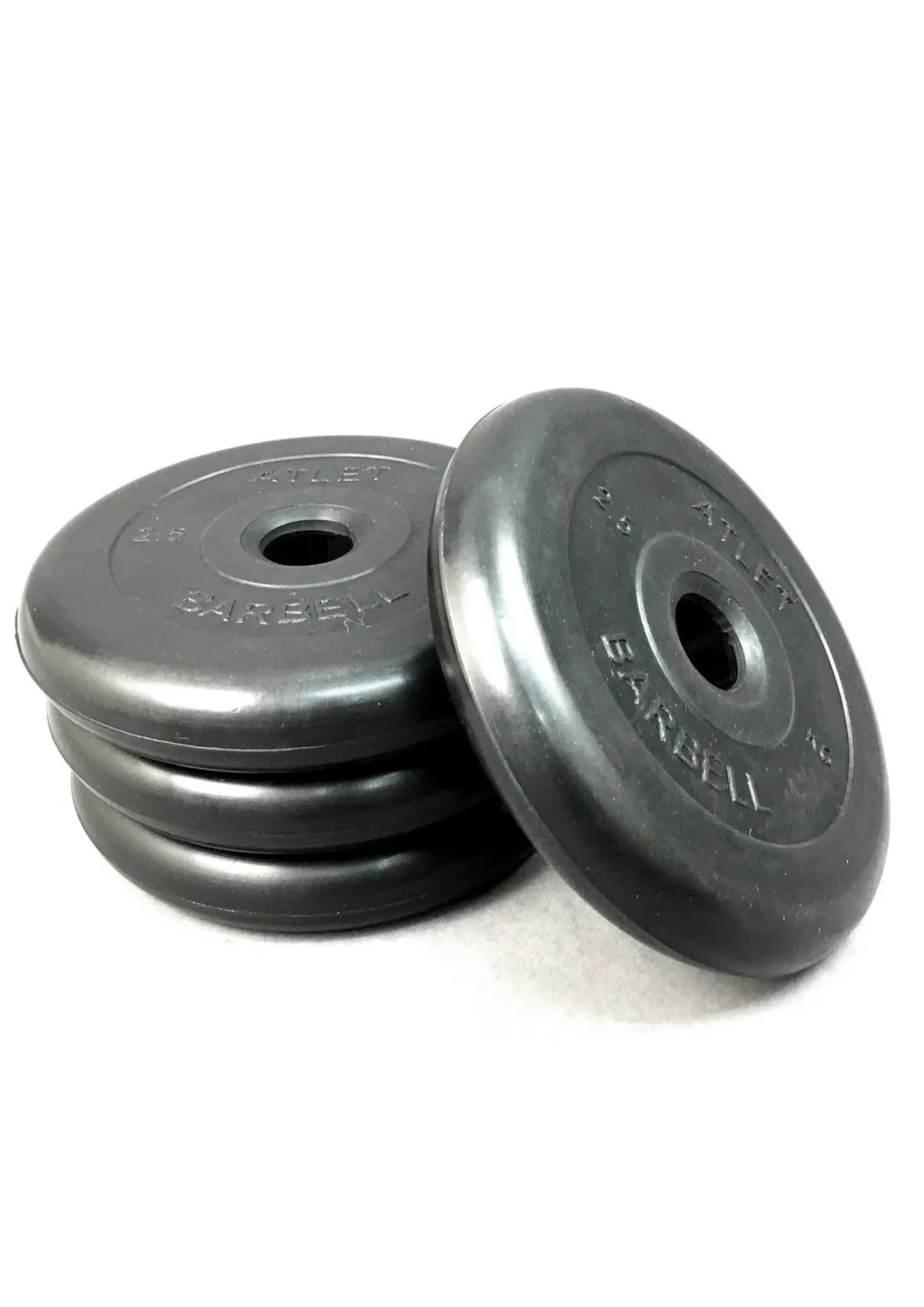 Комплект дисков MB Barbell Atlet 4 шт. по 2,5 кг, 26 мм черный