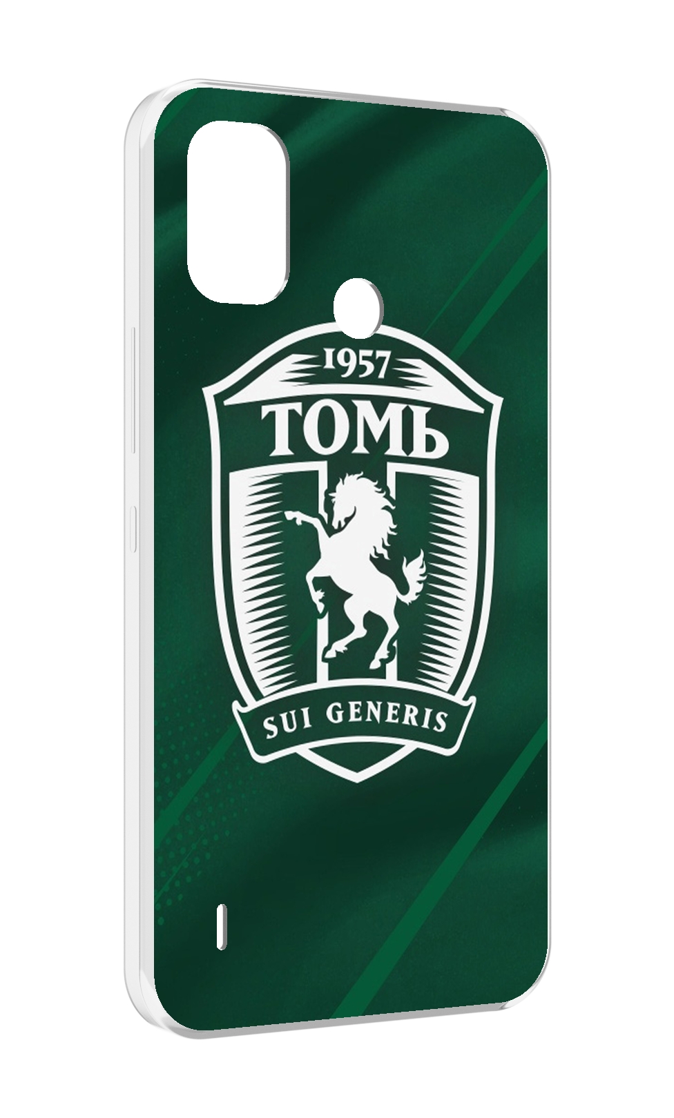 

Чехол MyPads фк томь томск для Itel A48, Прозрачный, Tocco