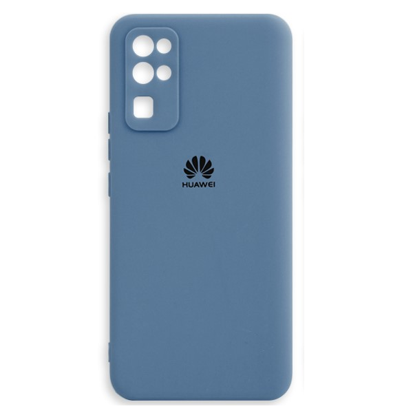 фото Чехол huawei honor 30 матовый синий nobrand