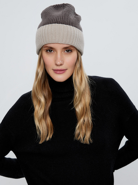 

Шапка женская Zarina 247018007 бежевая, р. 56, 247018007