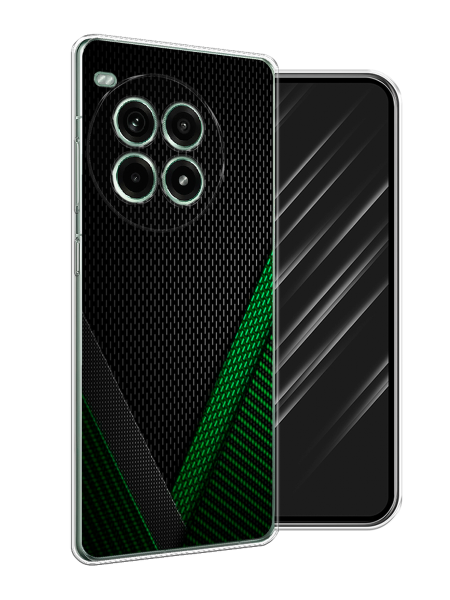 

Чехол Awog на OnePlus Ace 3 Pro "Зеленый карбон", Черный;зеленый, 155150-1