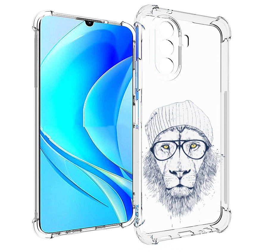 

Чехол MyPads хиппи лев для Huawei Nova Y70 / Nova Y70 Plus (MGA-LX9N) / Huawei Enjoy 50, Прозрачный, Tocco