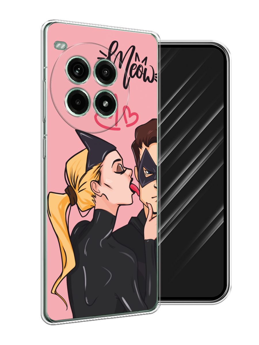 

Чехол Awog на OnePlus Ace 3 Pro "Kiss of Cat Woman", Розовый;черный;бежевый, 155150-1