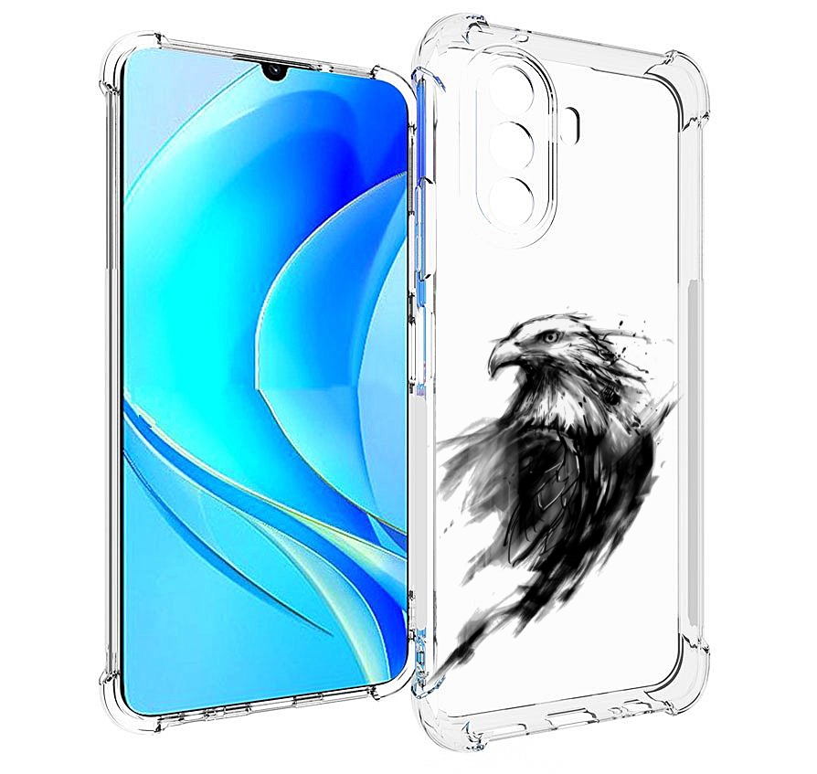 

Чехол MyPads чб птица для Huawei Nova Y70 / Nova Y70 Plus (MGA-LX9N) / Huawei Enjoy 50, Прозрачный, Tocco