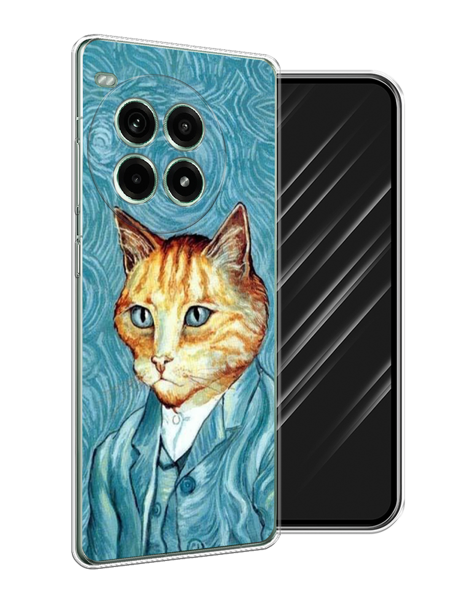 

Чехол Awog на OnePlus Ace 3 Pro "Кот Ван Гог", Голубой;коричневый, 155150-1
