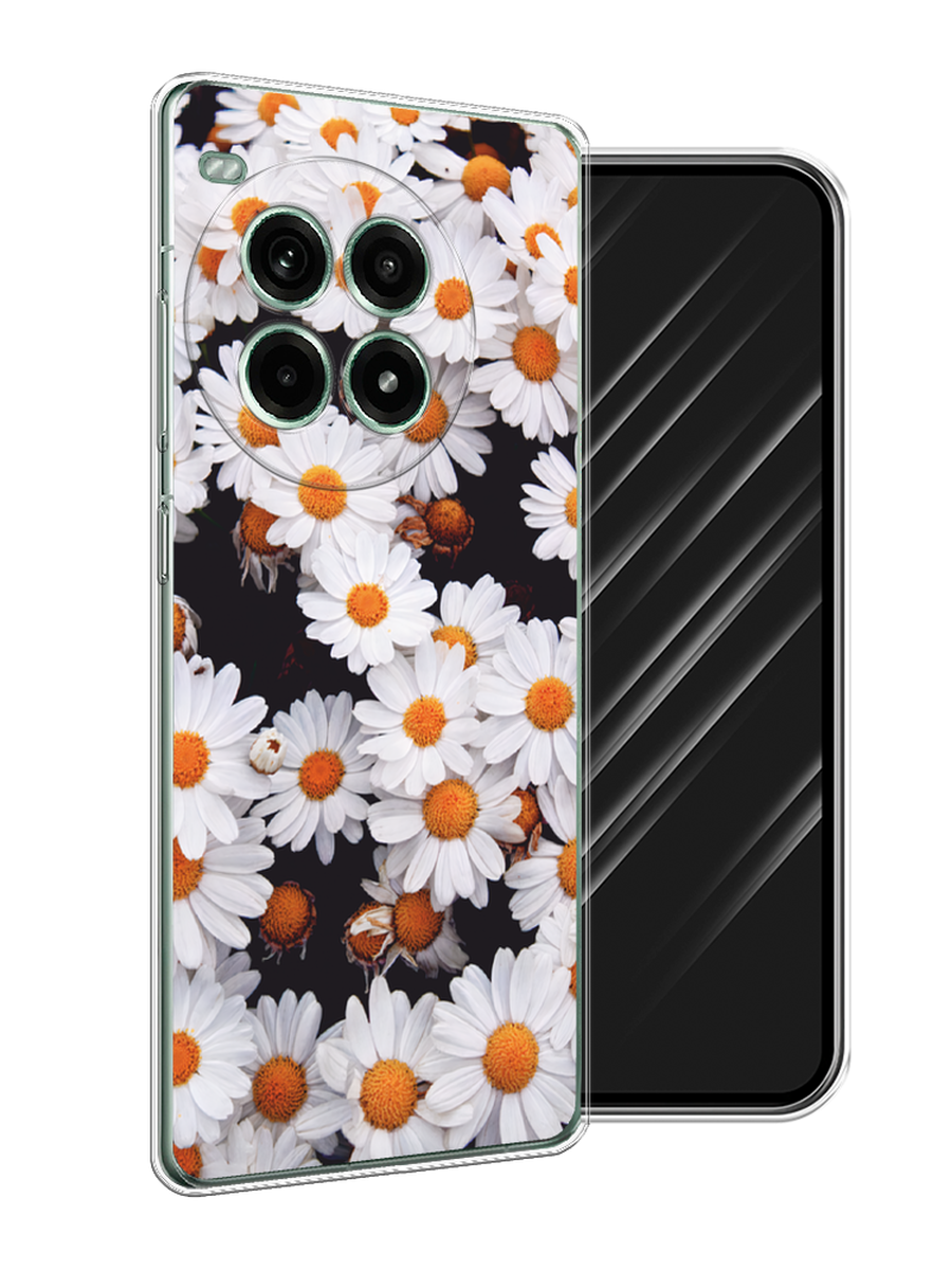 

Чехол Awog на OnePlus Ace 3 Pro "Ромашковое поле", Белый, 155150-1