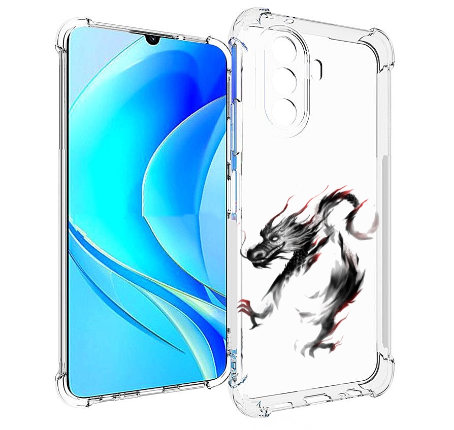 

Чехол MyPads черный дракон для Huawei Nova Y70 / Nova Y70 Plus (MGA-LX9N), Прозрачный, Tocco