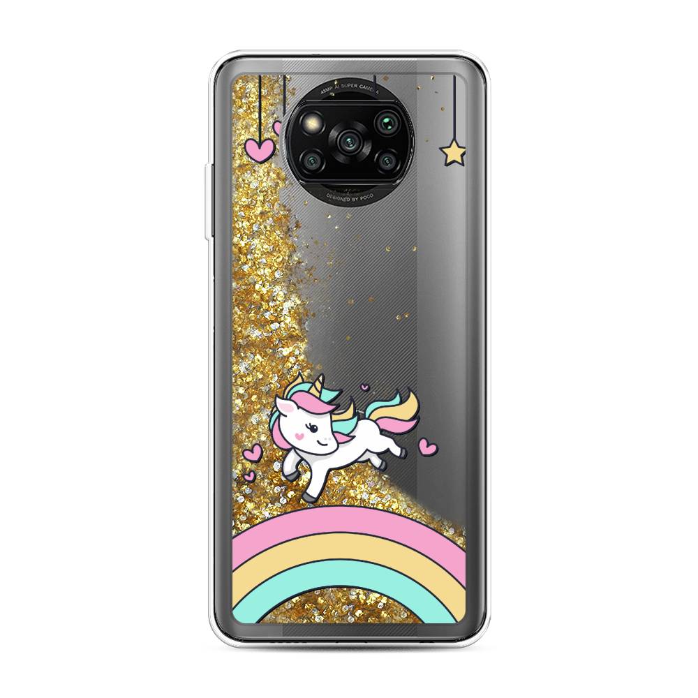 

Чехол Awog на Poco X3/X3 Pro "Единорог на радуге", 310690-1