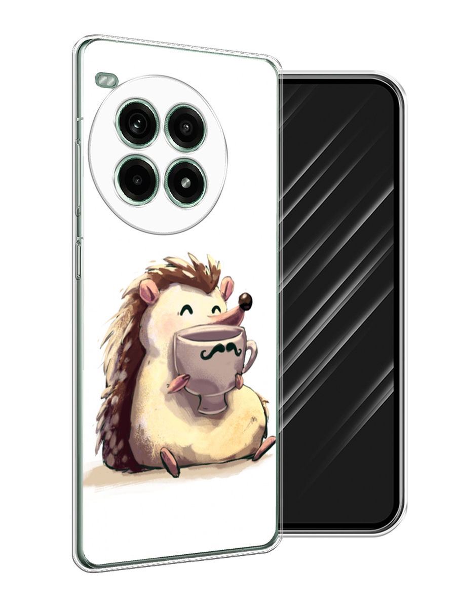 

Чехол Awog на OnePlus Ace 3 Pro "Еж кофеман", Белый;коричневый;бежевый, 155150-1