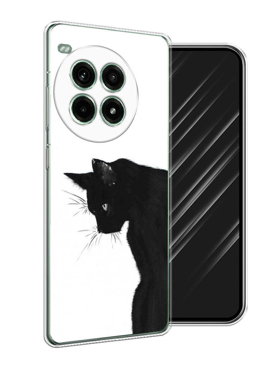 

Чехол Awog на OnePlus Ace 3 Pro "Black cat", Черный;белый, 155150-1