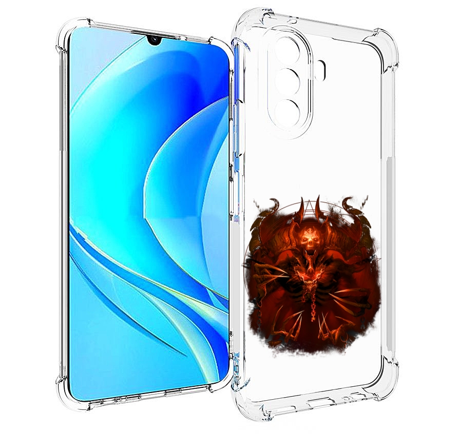 Чехол MyPads яркий демон для Huawei Nova Y70 / Nova Y70 Plus (MGA-LX9N) / Huawei Enjoy 50