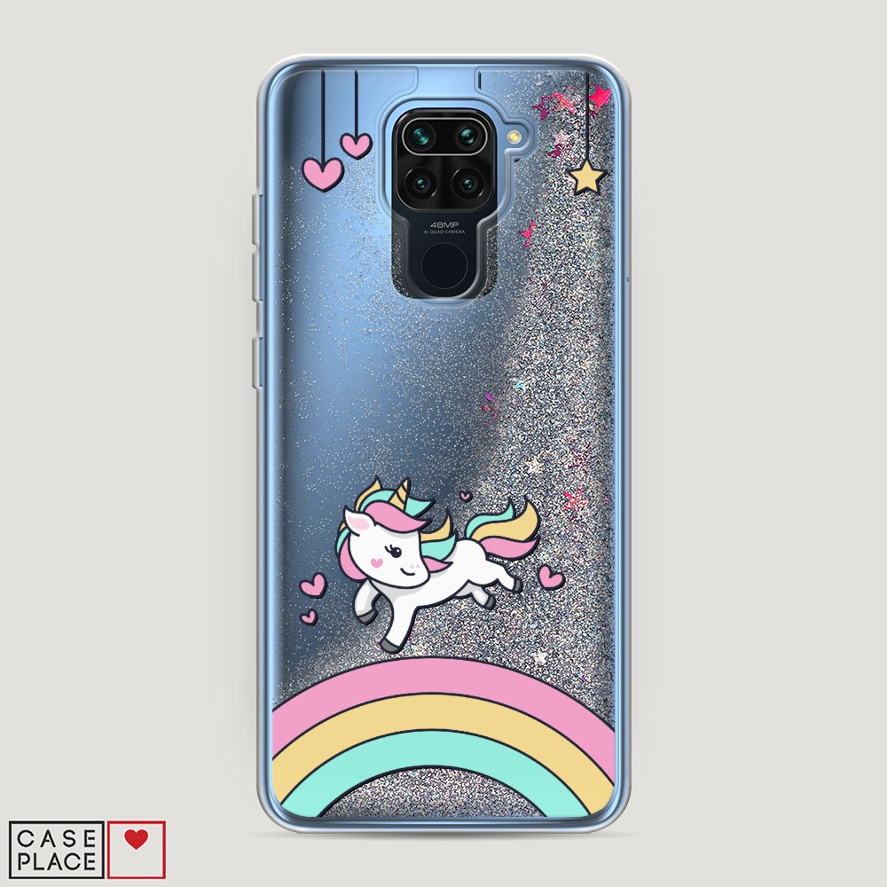 

Чехол Awog на Xiaomi Redmi 10X 4G/Note 9 "Единорог на радуге", 38291-1