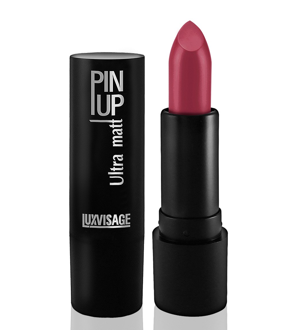 

Помада для губ Luxvisage Pin Up Ultra Matt стойкая ультраматовая, 4 г, СТОЙКАЯ УЛЬТРАМАТОВАЯ ГУБНАЯ ПОМАДА PIN UP ULTRA MATT