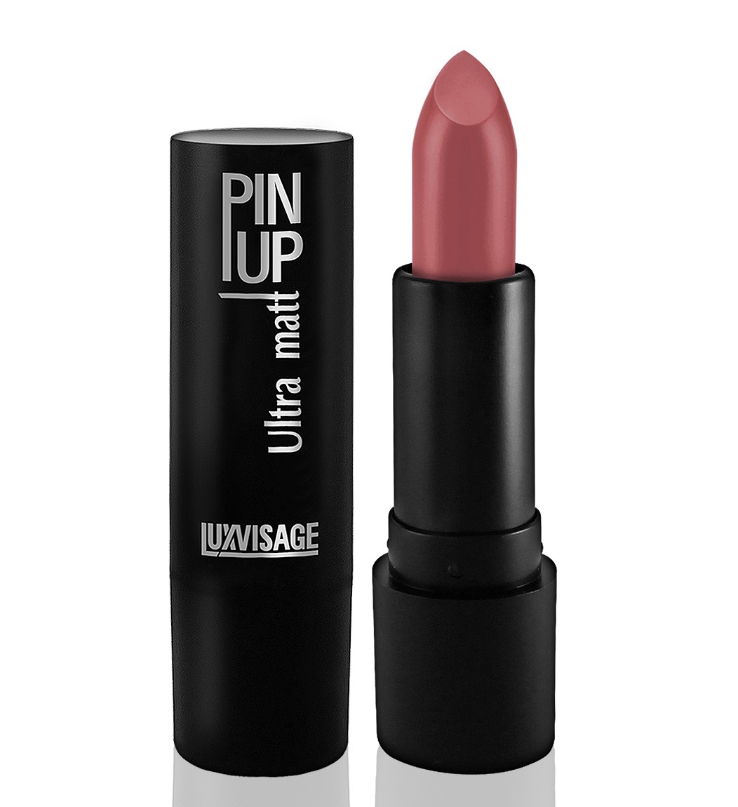 

Помада для губ Luxvisage Pin Up Ultra Matt стойкая ультраматовая, 4 г, СТОЙКАЯ УЛЬТРАМАТОВАЯ ГУБНАЯ ПОМАДА PIN UP ULTRA MATT