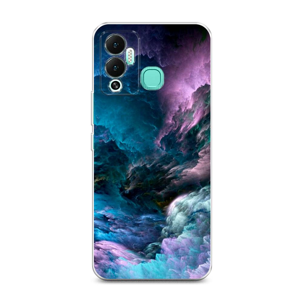 

Чехол на Infinix Hot 12 Play "Загадочное небо", Синий;фиолетовый, 3101750-2
