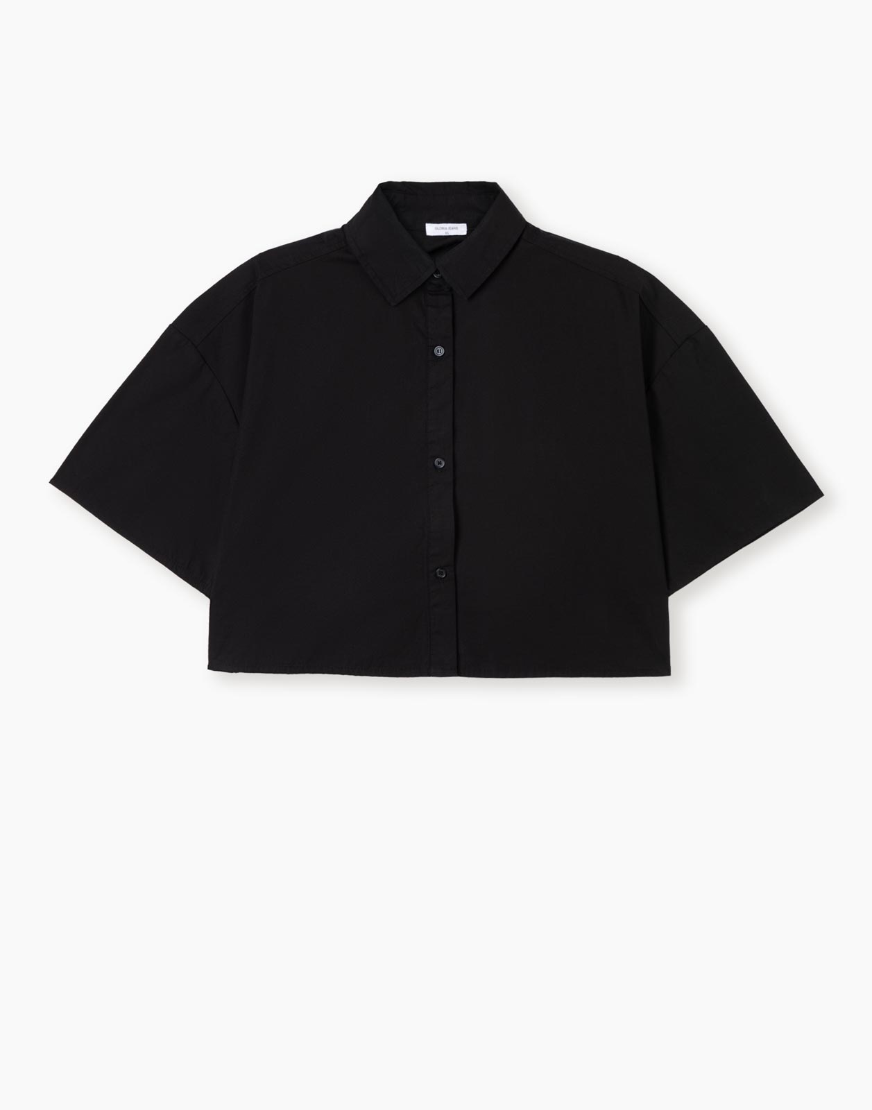 

Рубашка женская Gloria Jeans GWT003024 черная XS, Черный, GWT003024